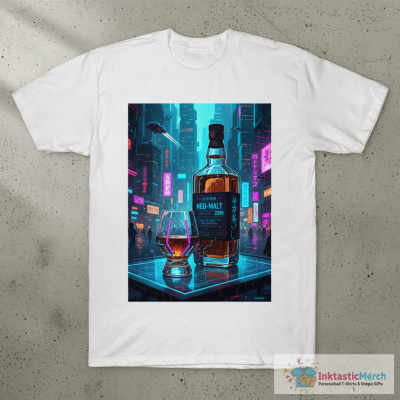 The Single Malt Scotch - Oil Painting T-Shirt