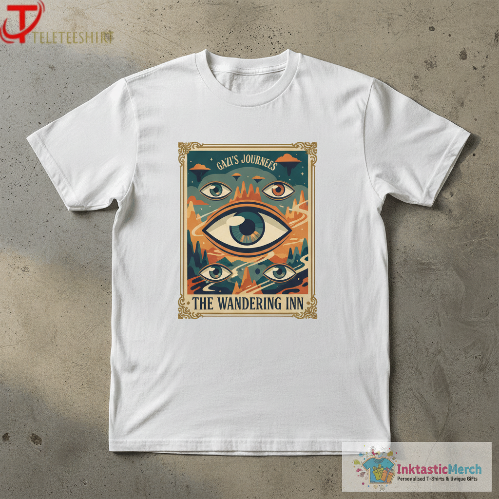 The Wandering Inn Gazi Eyes T-shirts 1 The Wandering Inn Gazi Eyes T-shirts