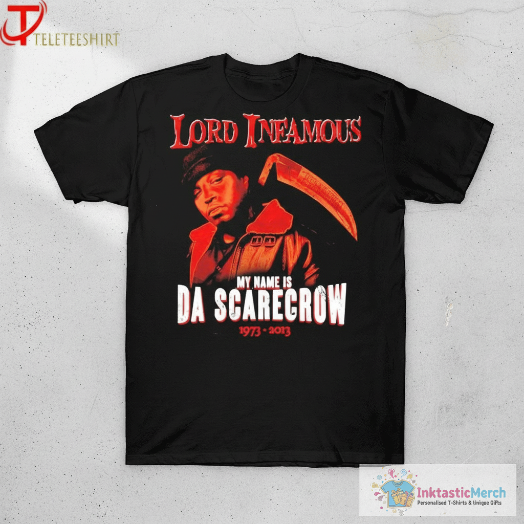 Three 6 Mafia Lord Infamous My Name Is Da Scarecrow 1973 2013 T-shirts 1 Three 6 Mafia Lord Infamous My Name Is Da Scarecrow 1973 2013 T-shirts