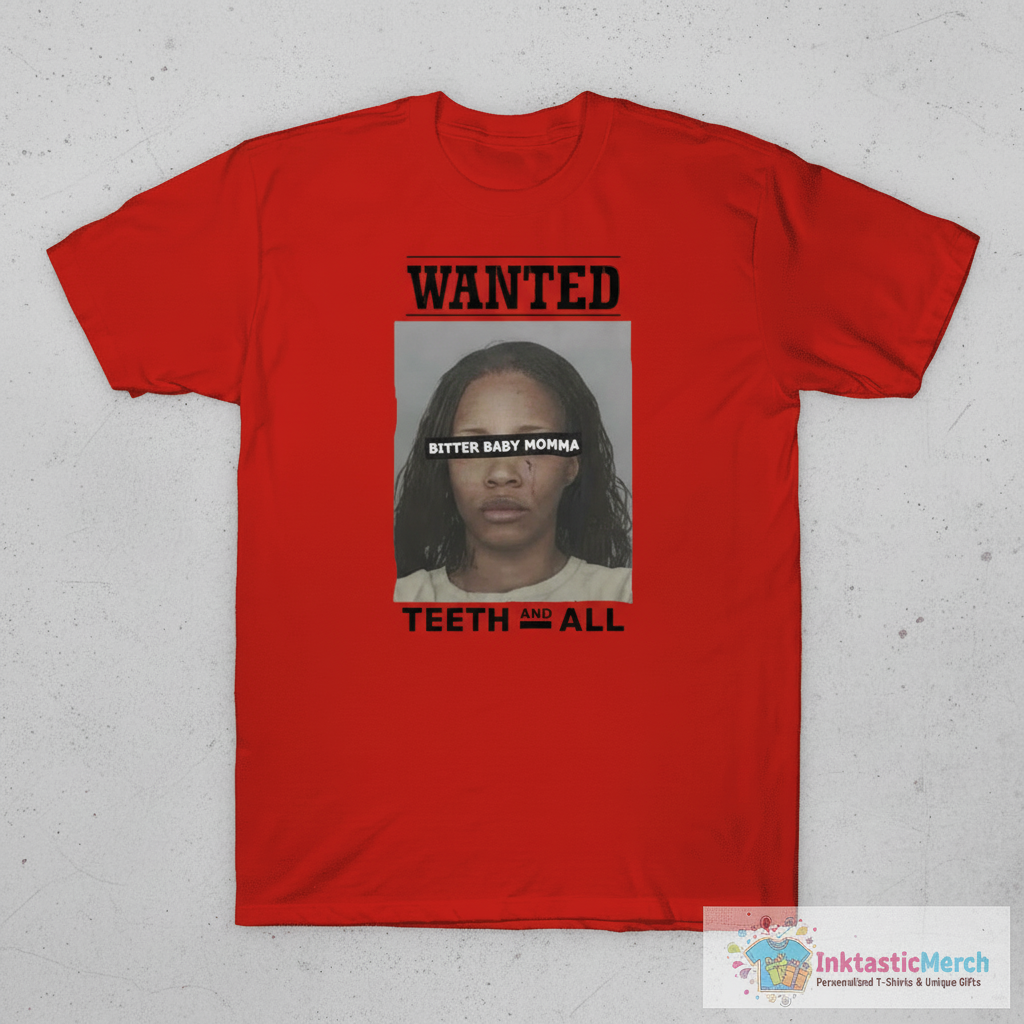 Tia Kemp’s Mugshot Wanted Bitter Baby Momma Teeth And All Shirts 1 Tia Kemp’s Mugshot Wanted Bitter Baby Momma Teeth And All Shirts