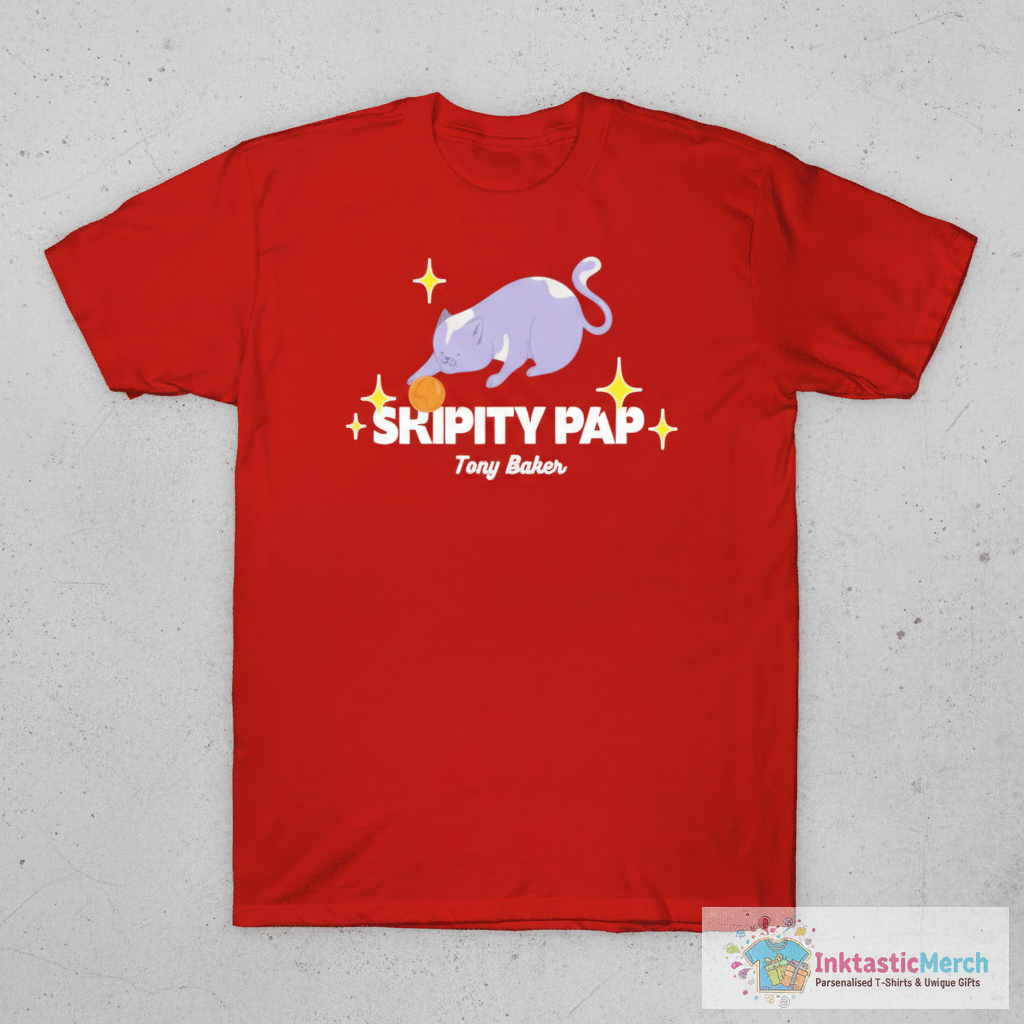 Tony Baker Skipity Pap T-shirts 1 Tony Baker Skipity Pap T-shirts