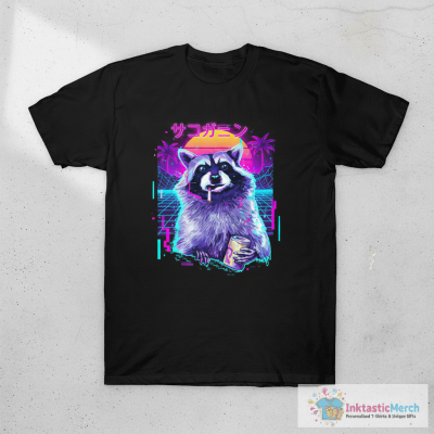 Trash Vibes Raccoon T-Shirt