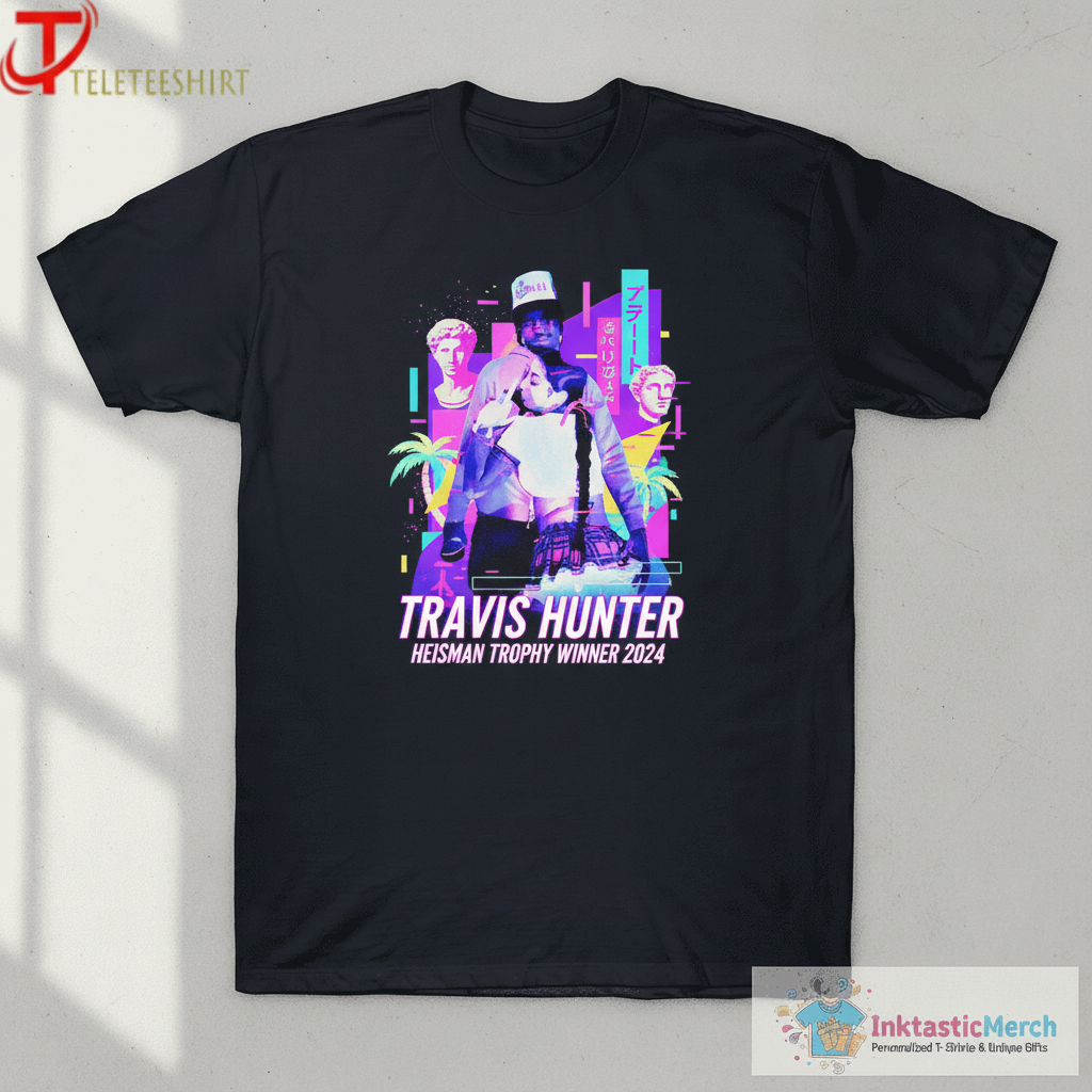 Travis Hunter Heisman Trophy Winner 2024 T-Shirts 1 Travis Hunter Heisman Trophy Winner 2024 T-Shirts