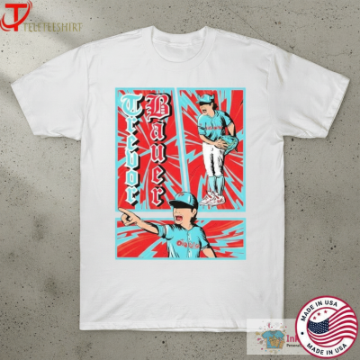 Trevor Bauer X Diablos Rojos del México Diablo’s Comic Strip T-shirts