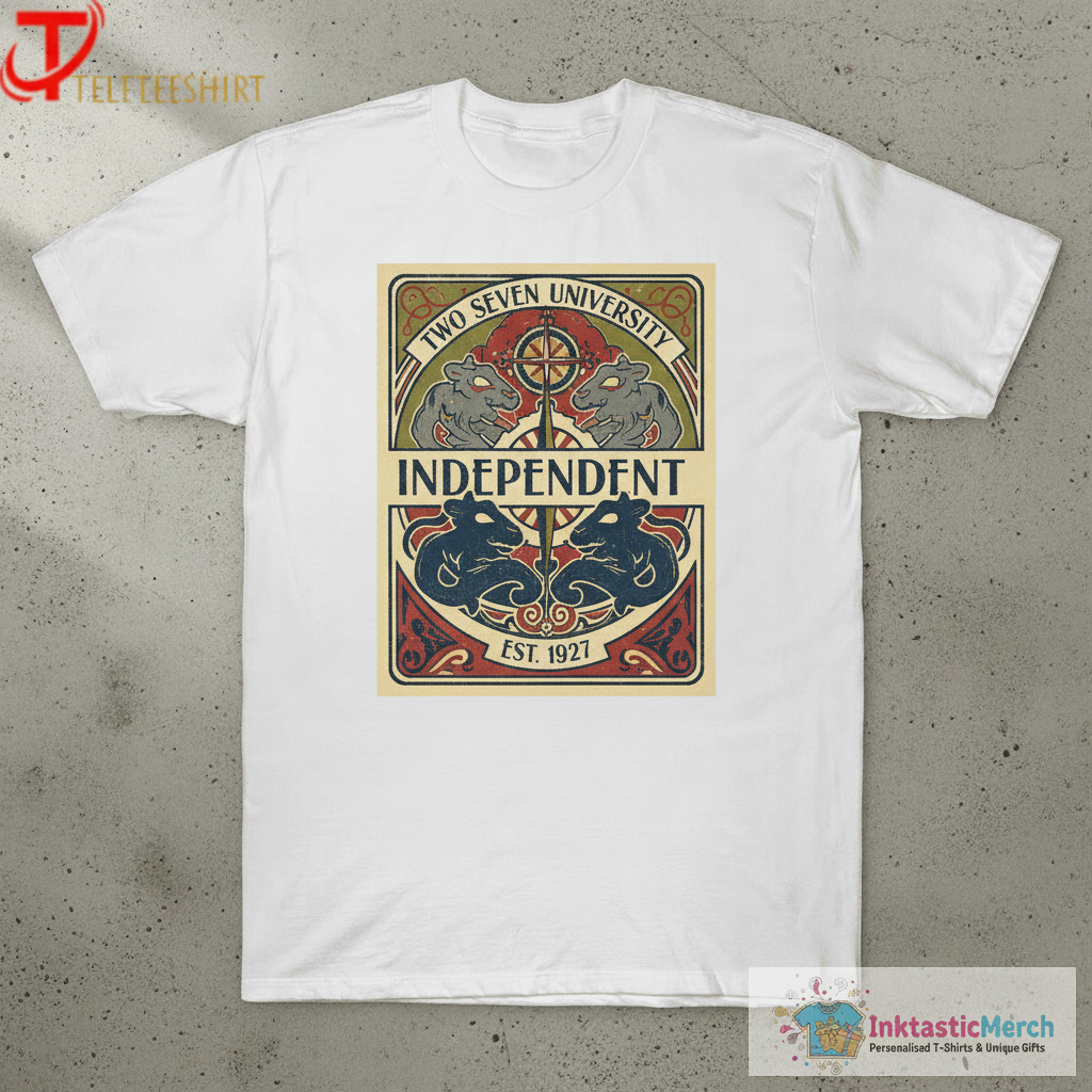 Two Seven University Independent T-Shirts 1 Two Seven University Independent T-Shirts