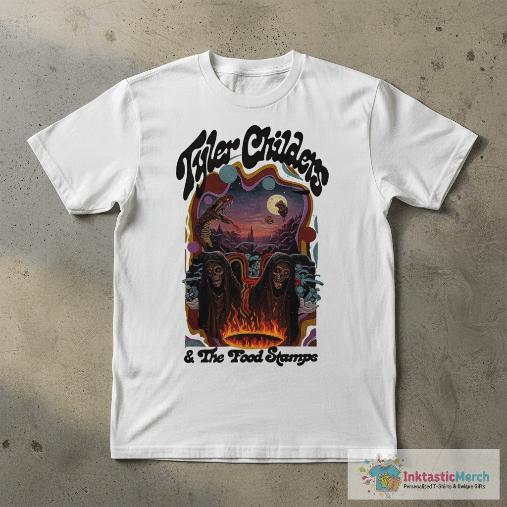 Tyler Childers And The Food Stamps Gemini T-shirts 1 Tyler Childers And The Food Stamps Gemini T-shirts