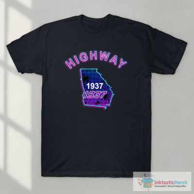 Tyrus Wearing Highway 1937 Georgia T-shirts