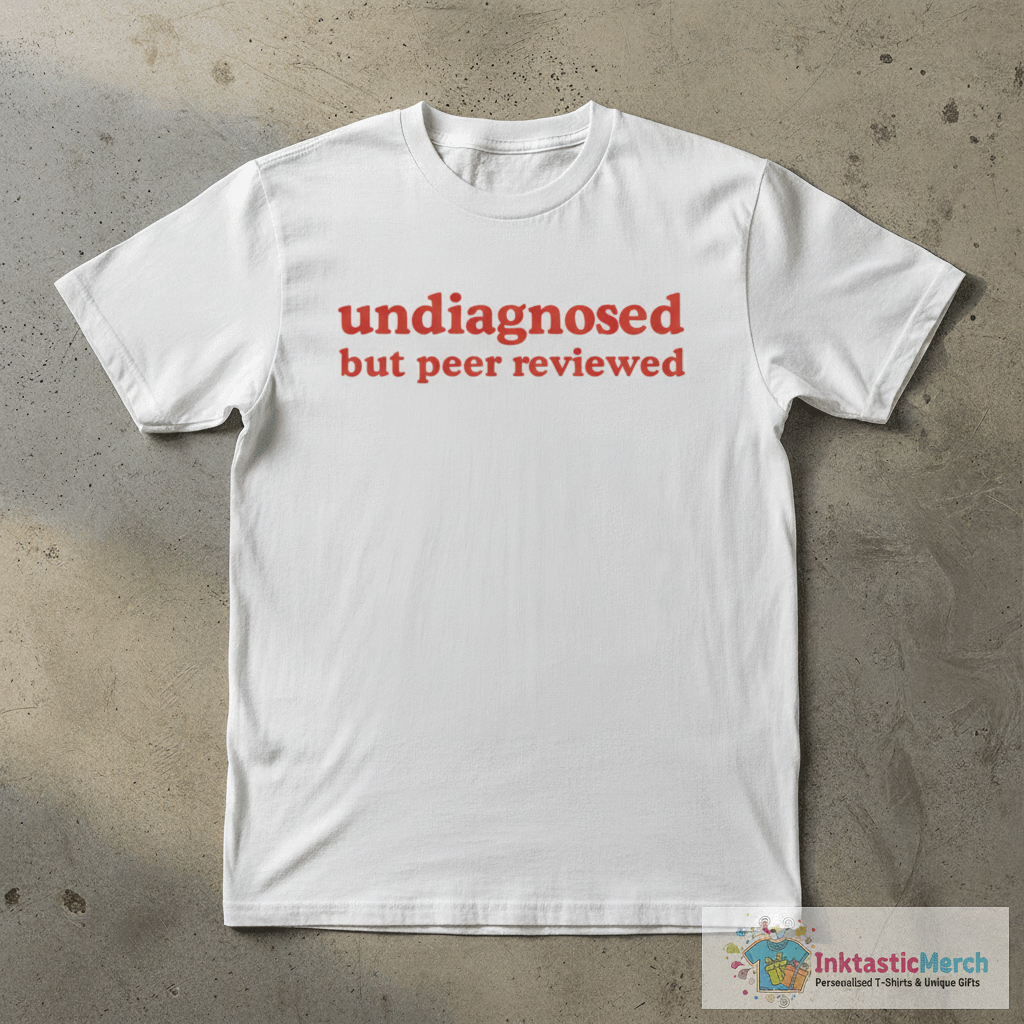 Undiagnosed But Peer Reviewed T-Shirts 1 Undiagnosed But Peer Reviewed T-Shirts
