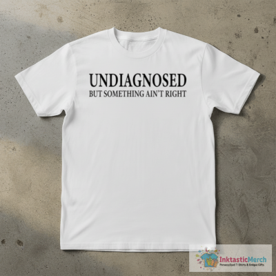 Undiagnosed But Something Ain't Right, Raccoon Meme T-Shirt