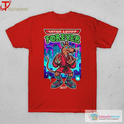 Vatos Locos Forever I Ain’t No Rata Cristocat T-shirts