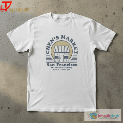 Venom The Last Dance Chen’s Market Marvel San Francisco The Chocolate Delivery Hasn’t Arrived Yet T-shirts