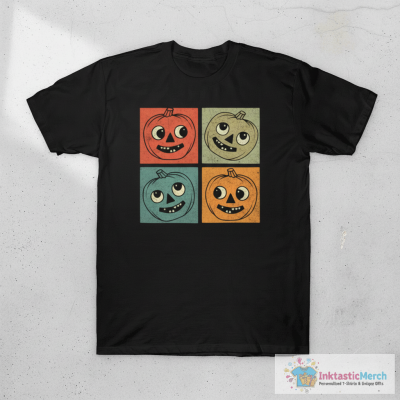 Vintage Halloween Pumpkin T-Shirt