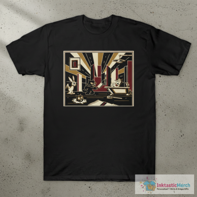 Vintage Horror Cartoon T-Shirt