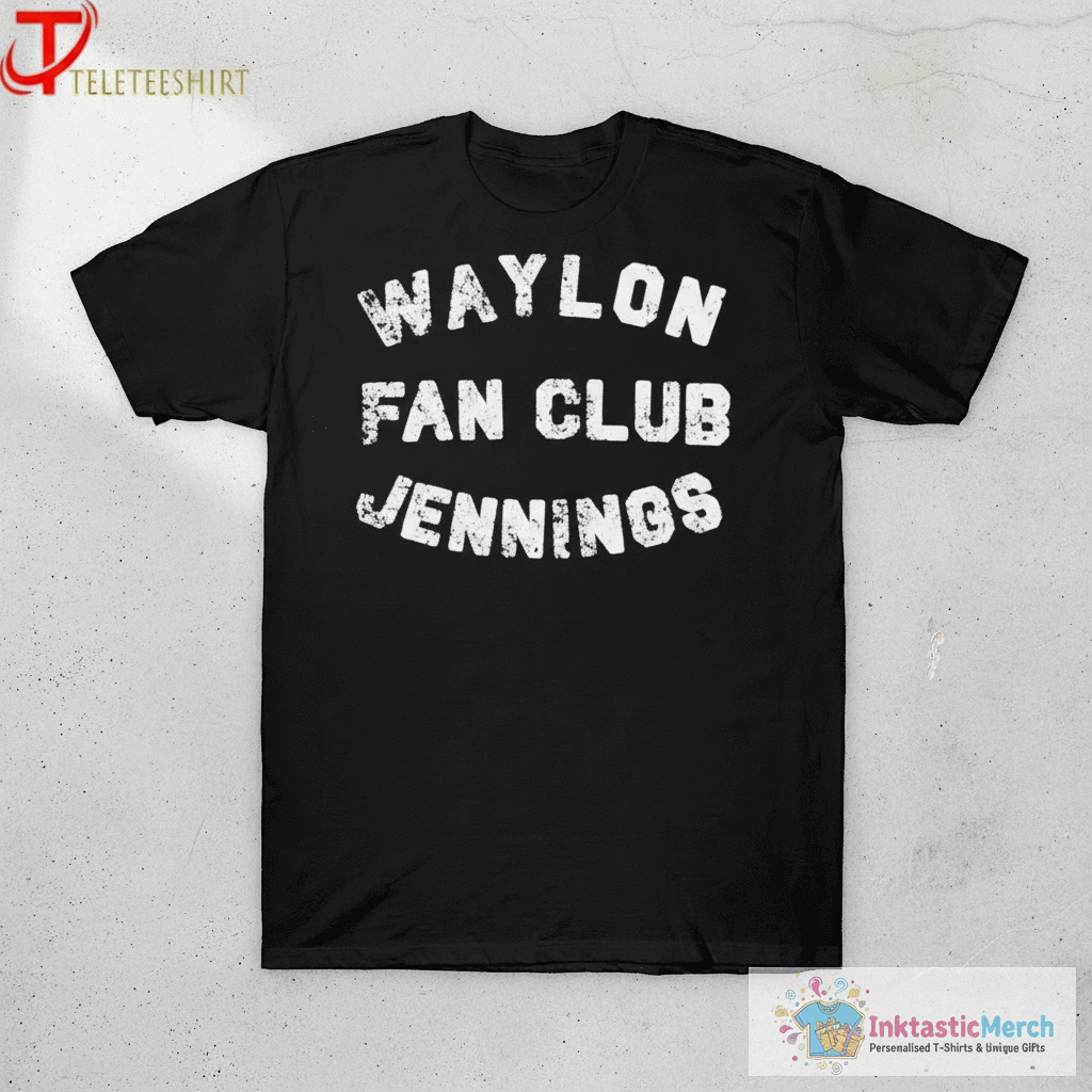 Waylon Jennings Fan Club T-shirts 1 Waylon Jennings Fan Club T-shirts