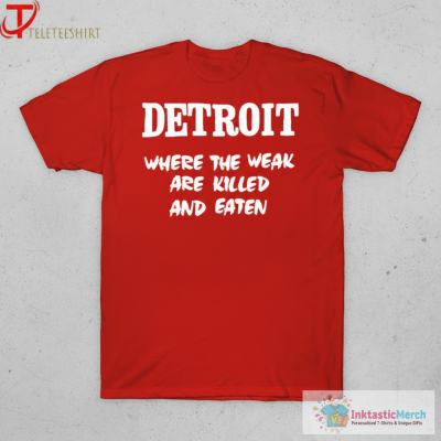 Zach Bryan Detroit Where The Weak Are Killed And Eaten Shirts