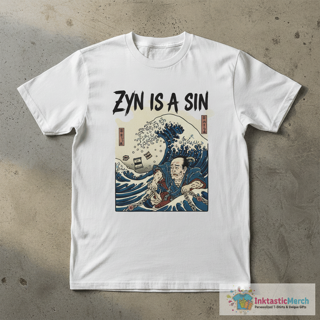 Zyn Is A Sin T-Shirts 1 Zyn Is A Sin T-Shirts