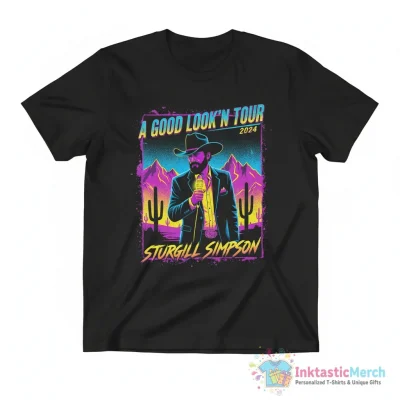 A Good Look’n Tour Sturgill Simpson vintage shirt - High Quality Printed T-Shirt