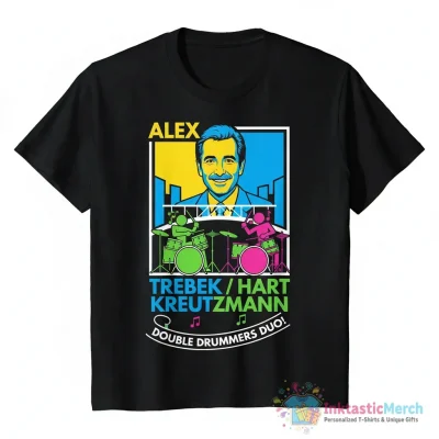Alex Trebek Mickey Hart joined Bill Kreutzmann shirt - High Quality Printed T-Shirt