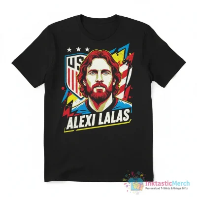Alexi Lalas USA Soccer shirt - High Quality Printed T-Shirt