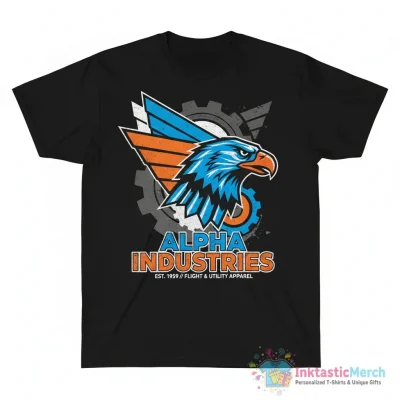 Alpha Industries logo shirt - High Quality Printed T-Shirt