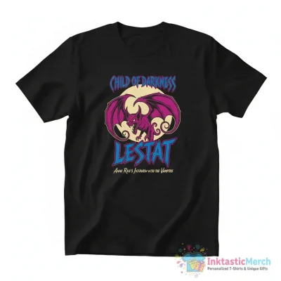 Anne Rice’s interview with the vampire lestat logo shirt - High Quality Printed T-Shirt