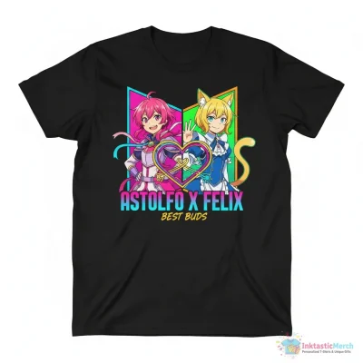 Astolfo x Felix Large Version shirt - High Quality Printed T-Shirt