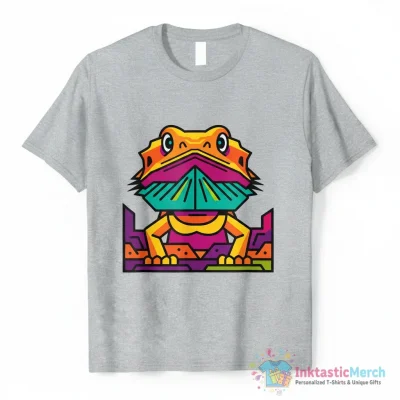 Bearded dragon shirt - High Quality Printed T-Shirt