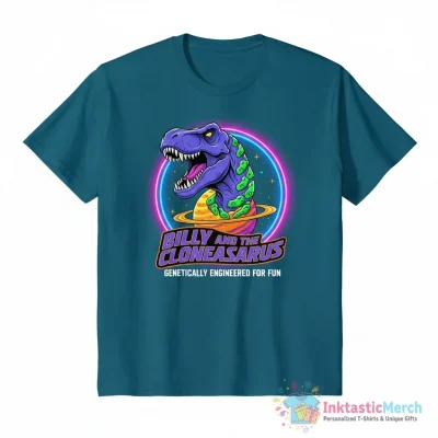 Billy and The Cloneasaurus logo shirt - High Quality Printed T-Shirt