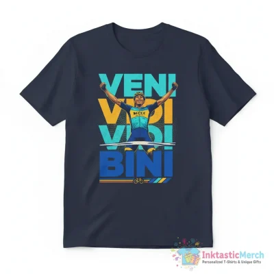 Biniam Girmay Veni Vidi Bini shirt - High Quality Printed T-Shirt