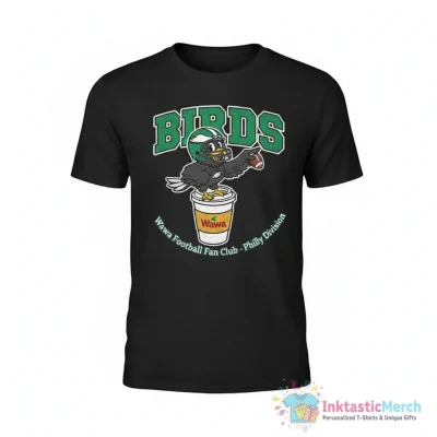 Birds Wawa Philadelphia Eagles football mascot shirt - High Quality Printed T-Shirt