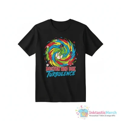 Boston Red Sox Turbulence green shirt - High Quality Printed T-Shirt