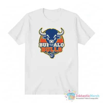 Buffalo Bulls horns up Bulls shirt - High Quality Printed T-Shirt