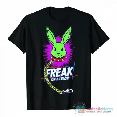 Bunny Korn feeling like a freak on a leash shirt - High Quality Printed T-Shirt