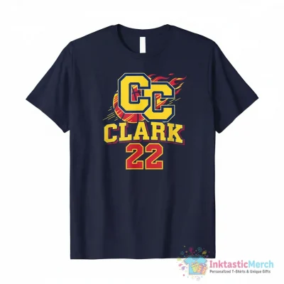 Caitlin Clark CC logo Indiana Fever WNBA Basketball player shirt - High Quality Printed T-Shirt