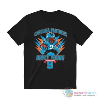 Carolina Panthers Bryce Young Carolina Reaper 9 shirt - High Quality Printed T-Shirt