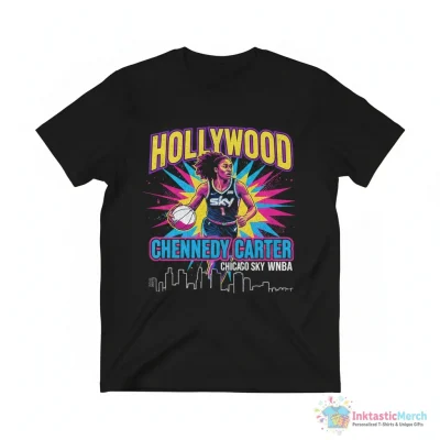 Chennedy Carter Hollywood Chicago Sky WNBA shirt - High Quality Printed T-Shirt