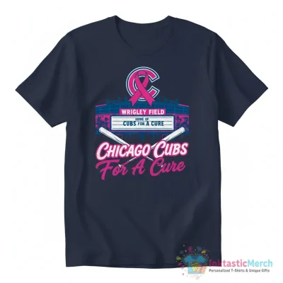Chicago Cubs for a Cure Wrigley Field shirt - High Quality Printed T-Shirt