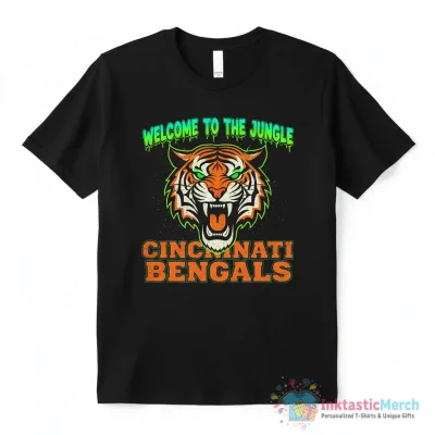 Cincinnati Bengals welcome to the jungle shirt - High Quality Printed T-Shirt