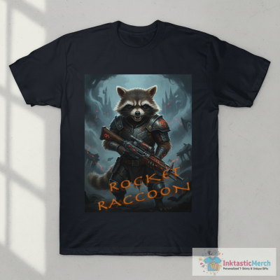 cute Rocket Raccoon T-Shirt