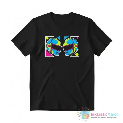 Daft Punk logo shirt - High Quality Printed T-Shirt