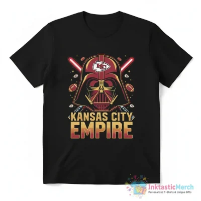 Darth Vander x Kansas City Chiefs football empire shirt - High Quality Printed T-Shirt