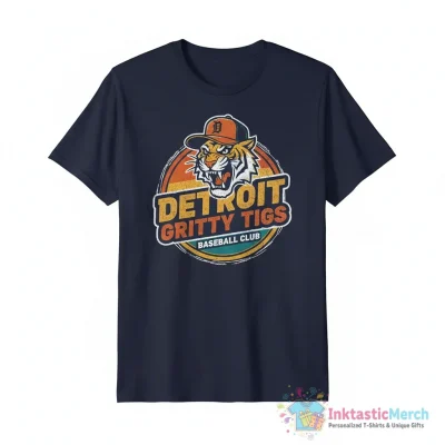 Detroit Tigers Gritty Tigs shirt - High Quality Printed T-Shirt