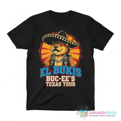 El Bukis El Buc-ee’s logo shirt - High Quality Printed T-Shirt