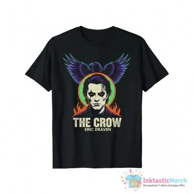 Eric Draven The Crow Vintage Shirt - High Quality Printed T-Shirt