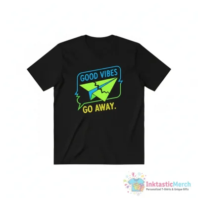 Fold Up Hidden Message Fck Off Shirt - High Quality Printed T-Shirt