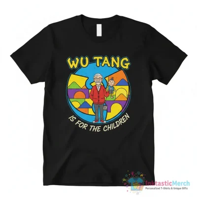 Fred Rogers Wu Tang is for the children shirt - High Quality Printed T-Shirt