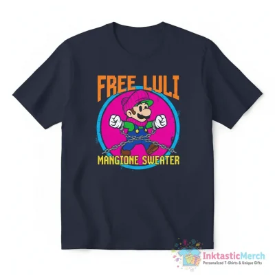 Free Luigi Mangione sweater - High Quality Printed T-Shirt