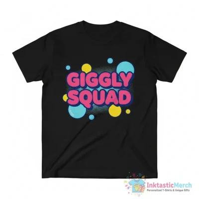 Giggly Squad bubble logo new shirt - High Quality Printed T-Shirt