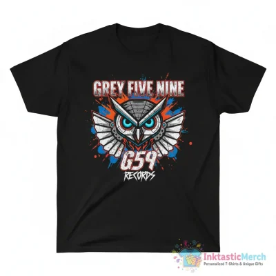 Grey Five Nine G59 Records shirt - High Quality Printed T-Shirt