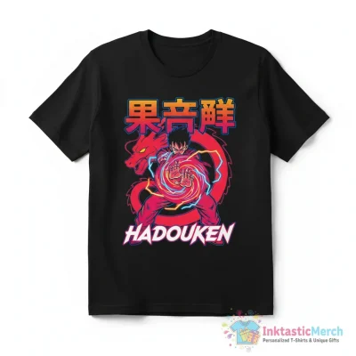 Hadouken Kaio ken Dragonball shirt - High Quality Printed T-Shirt